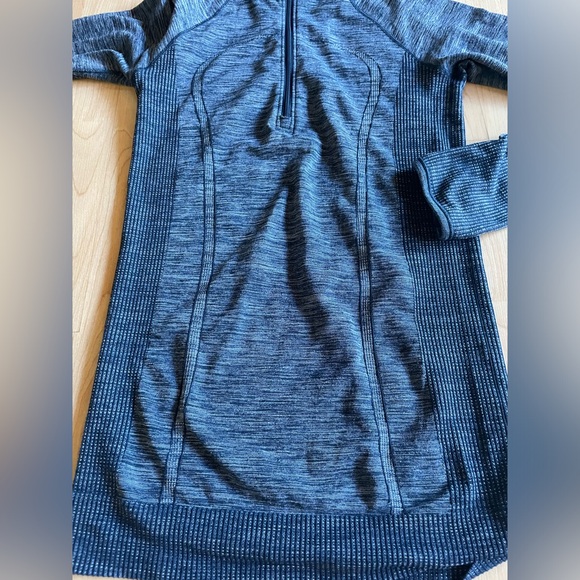 Womens Lululemon Swiftly Wool 1/4 Zip Pullover Top Long Sleeves Size 4 - Picture 9 of 10